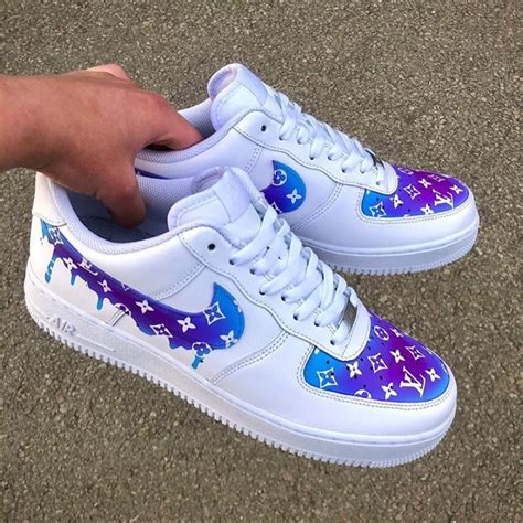 custom air force 1 louis vuitton drip|custom air force one louis vuitton.